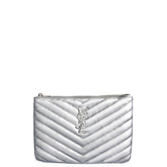 ysl silver bag